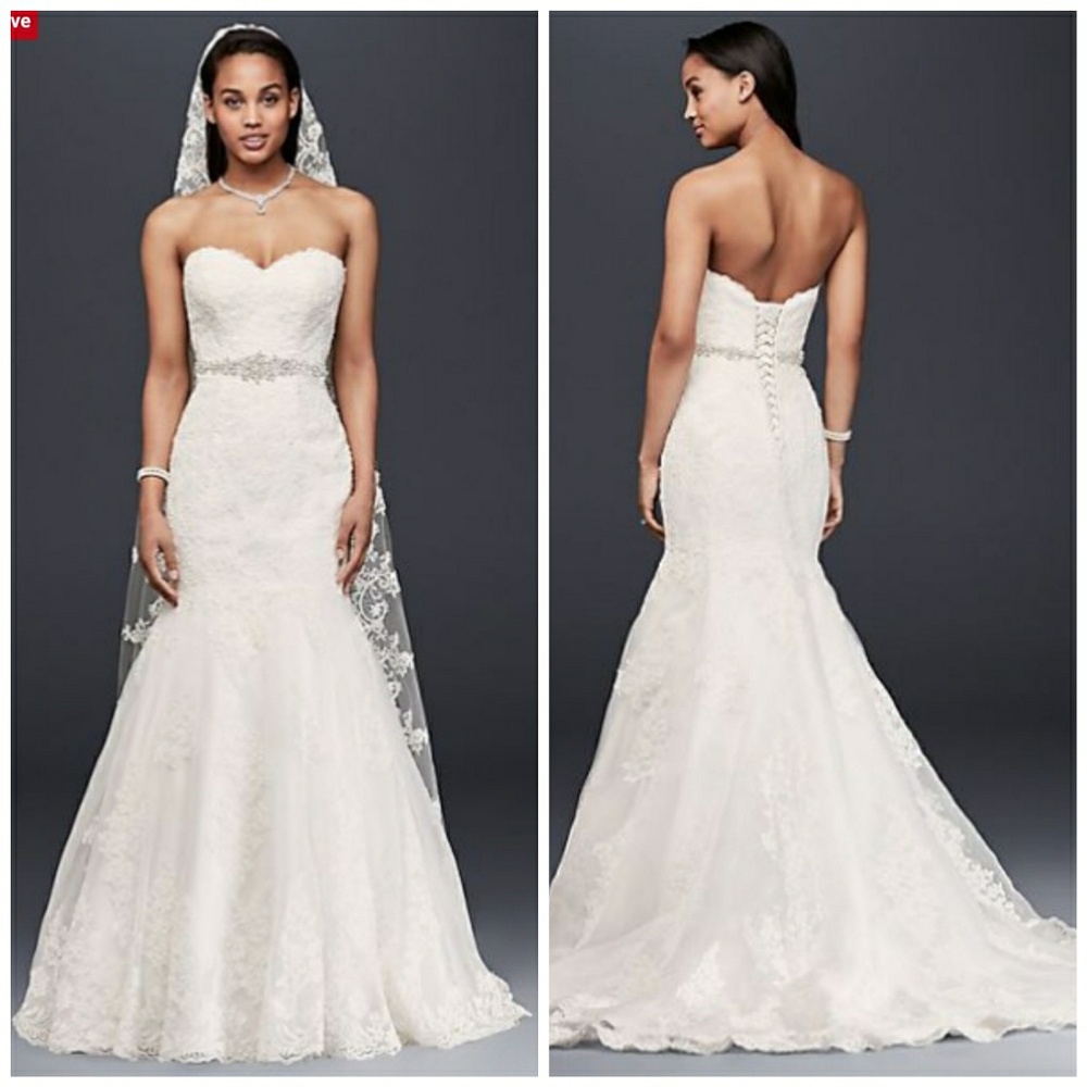☆ 24 hrs only ♡ Sweetheart Trumpet Wedding Dress ♡